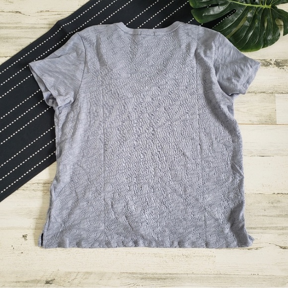 ATM| Slub Jersey Schoolboy V Neck T-Shirt Tee NWT Size Extra Large - Picture 6 of 6